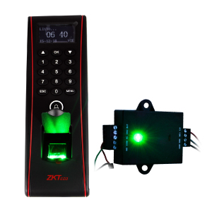 zkteco tf1700 con srb security relay box